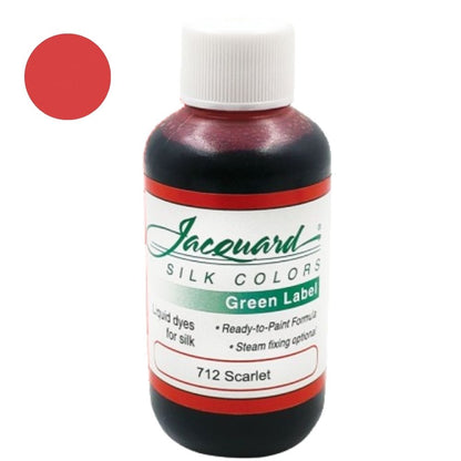 Silk Colors Green Label Scarlet / Tinte para Textiles Rojo Pintura para Tela Jacquard
