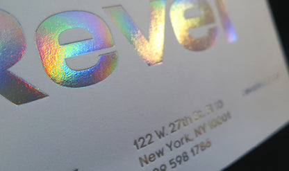 GoPress Heat Activate Foil Silver Iridescent / Rollo de Papel Metalizado Plata Iridescente Descontinuado Couture Creations