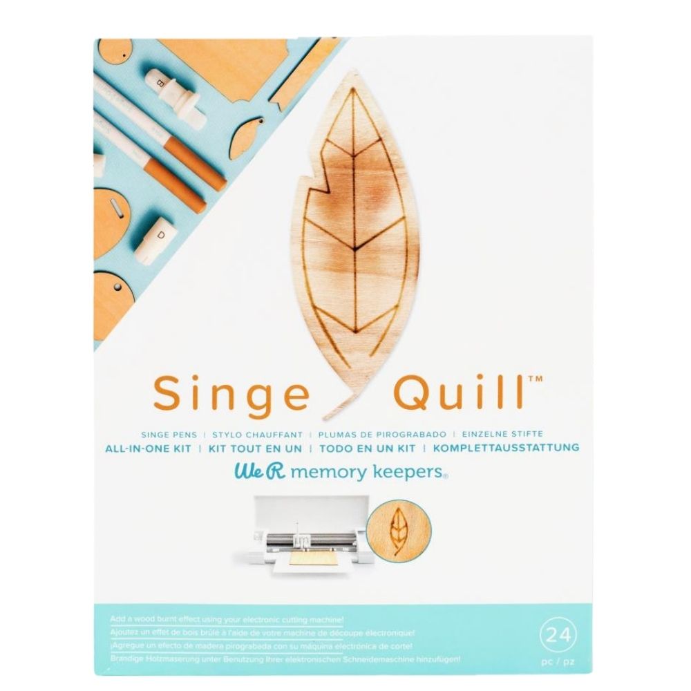 All In One Kit Singe Quill / Kit para Pirograbado con Plotter Herramientas We R Memory Keepers