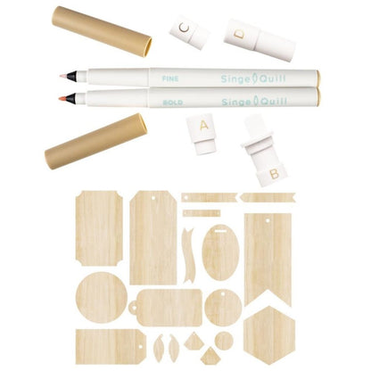 All In One Kit Singe Quill / Kit para Pirograbado con Plotter Herramientas We R Memory Keepers