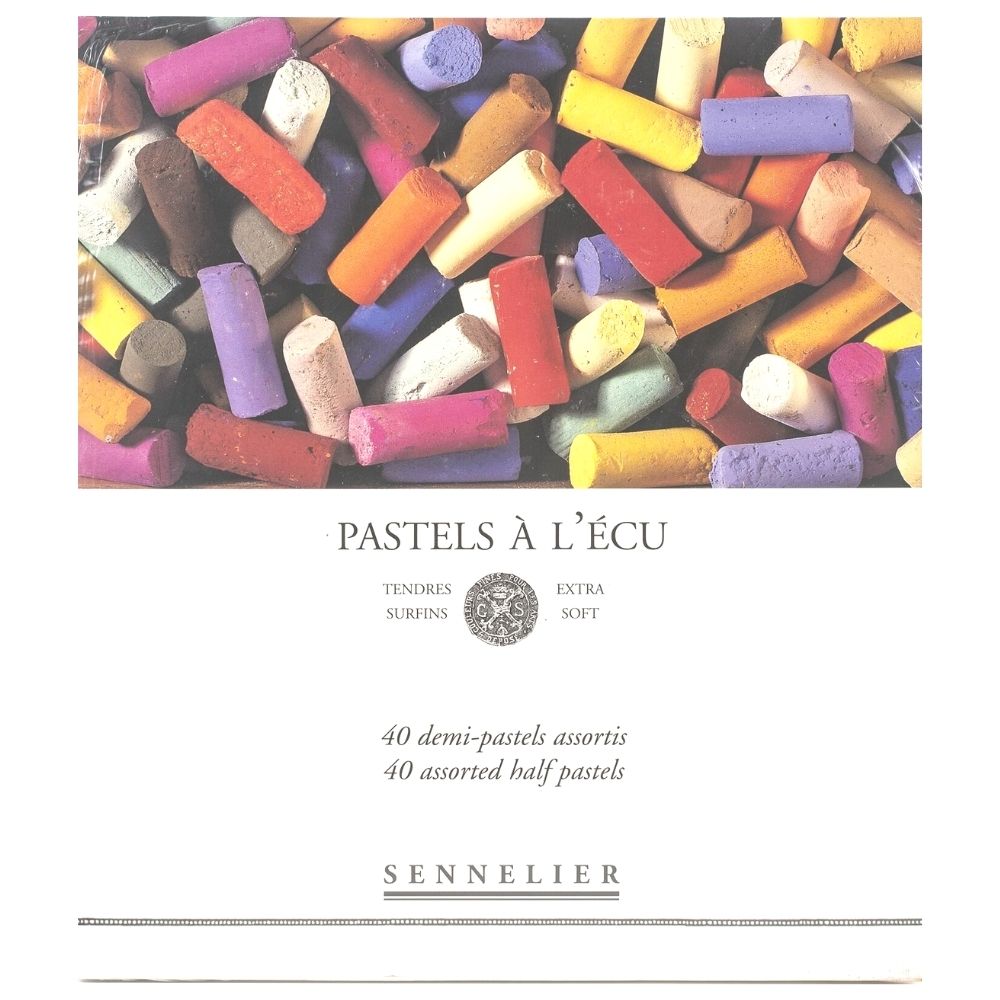 Sennelier Soft Pastels / 40 Pasteles de Colores Pastel Savoir Faire