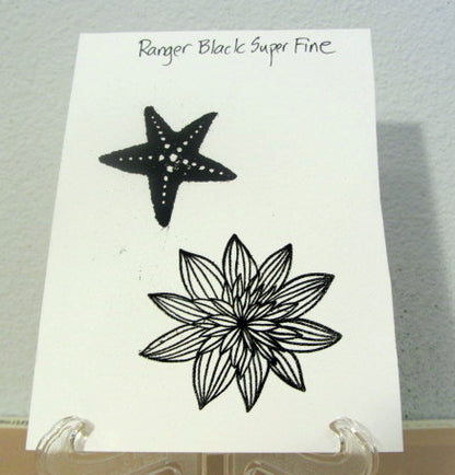 Whispers Black Embossing Powder / Polvo de Realce Negro Descontinuado Darice