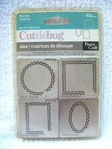 Dies Stamps  / Suaje de Corte de Estampas Descontinuado Cuttlebug