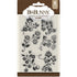 Sweet Moments-Floral Flourishes Stamps / Sellos de Polímero Momentos Florales Descontinuado BoBunny