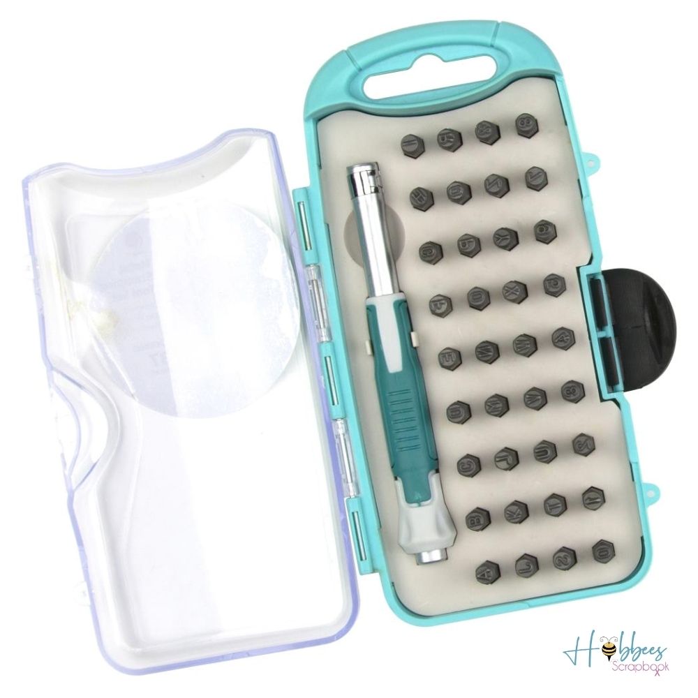 Stamp &amp; Go Metal Stamping Tool Kit / Kit de Estampado para Metal Herramientas Cousin