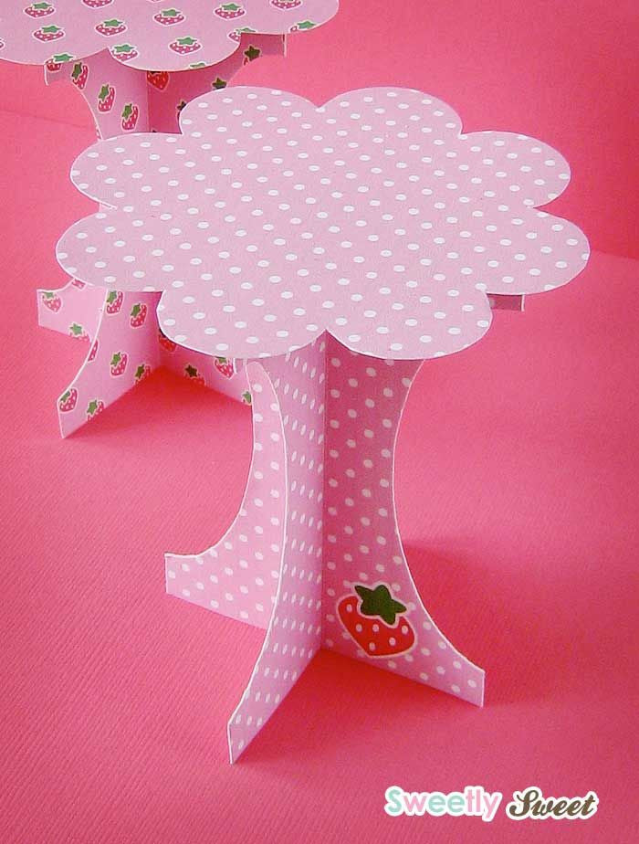 Suaje de Corte de Base para Cupcake / Cupcake Stand Dados de Corte / Suajes / Troqueles LifeStyle Crafts