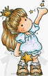 Catch a Star Cling Stamp / Sello Cling Tilda Estrella Descontinuado Magnolia