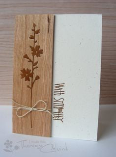 Suaje de Corte de Flor y Hojas / Hollyhock Stem Descontinuado Memory Box