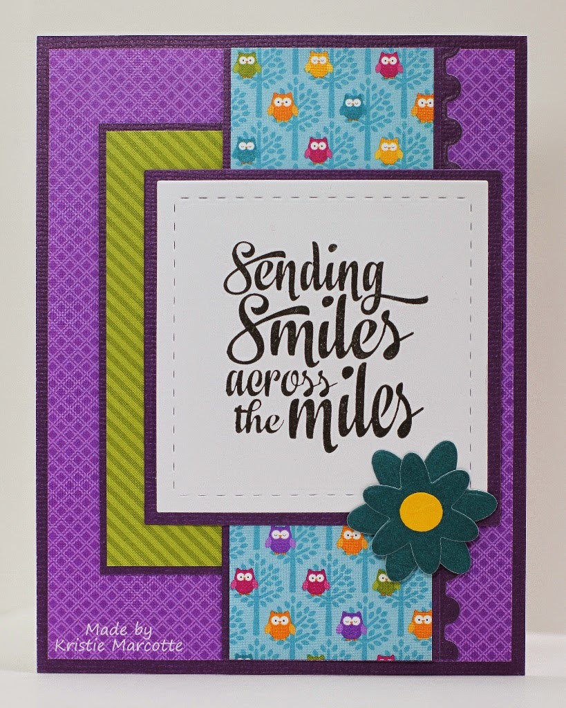 Embossing Folder Stitched Squares / Folder de Grabado Cuadrados Descontinuado Cuttlebug