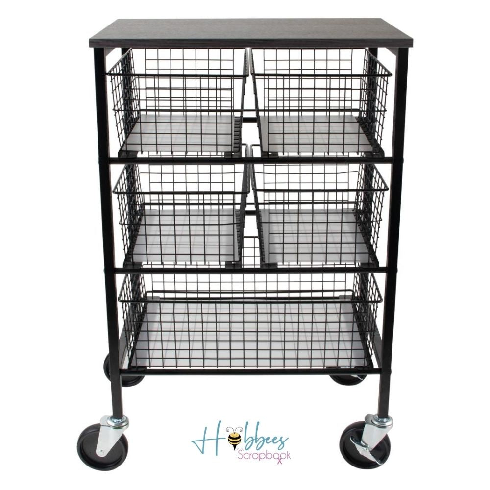 Tim Holtz Utility Storage Cart / Carrito Organizador con Canastas Almacenamiento y Organización Tim Holtz