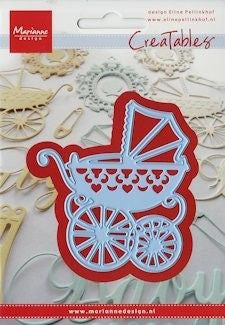 Suaje de corte de carreola / Creatables Baby Carriage die Descontinuado Marianne design