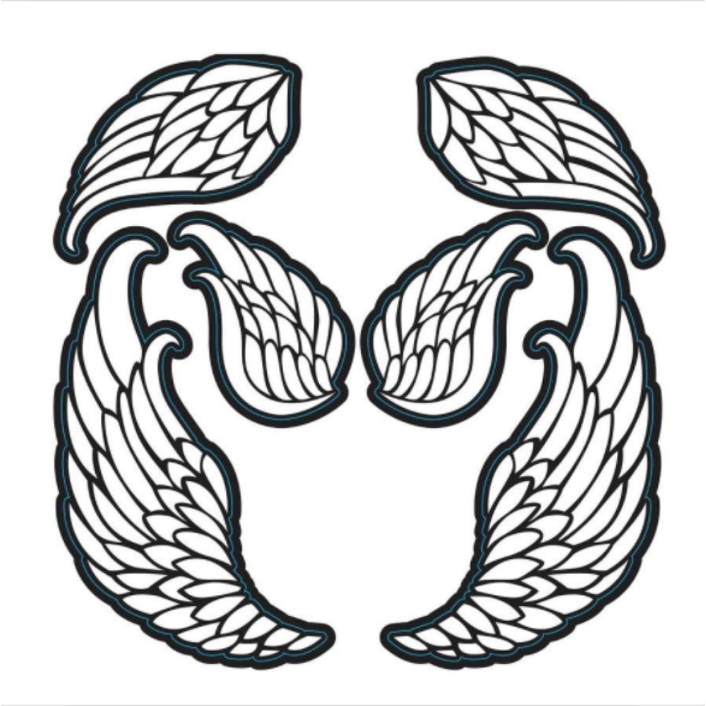 Angel Wings Die Cut / Suaje Alas de Ángel Descontinuado Darice