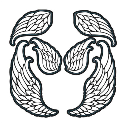Angel Wings Die Cut / Suaje Alas de Ángel Descontinuado Darice