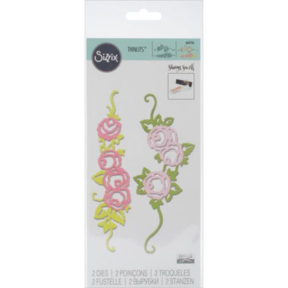 Thinlits Dies Rose Border / Suaje de Borde de Rosas Descontinuado Sizzix