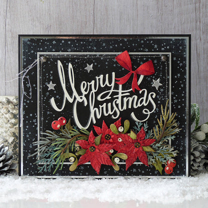 Tim Holtz Thinlits Large Funky Die / Suajes de Flores de Festividades Descontinuado Sizzix