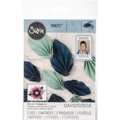 Thinlits Fan Leaf Die / Suajes de Hojas Abanico Dados de Corte / Suajes / Troqueles Sizzix