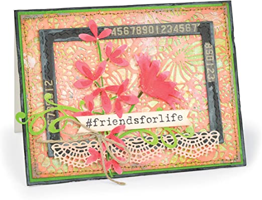 Thinlits Intricate Lace Die / Suaje de Encaje Descontinuado Sizzix