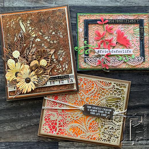 Thinlits Intricate Lace Die / Suaje de Encaje Descontinuado Sizzix