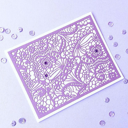 Thinlits Intricate Lace Die / Suaje de Encaje Descontinuado Sizzix