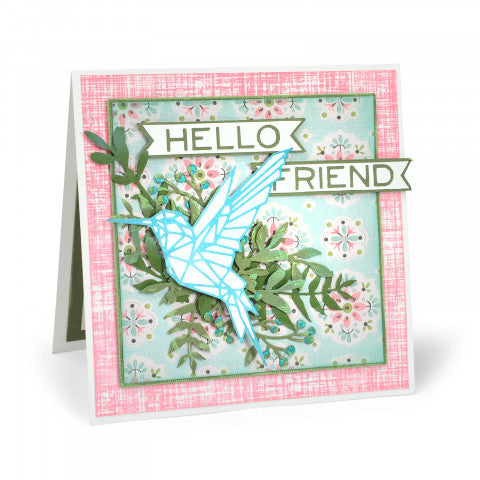 Thinlits Geo Springtime Die / Suajes Silueta de Animales de Primavera Descontinuado Sizzix