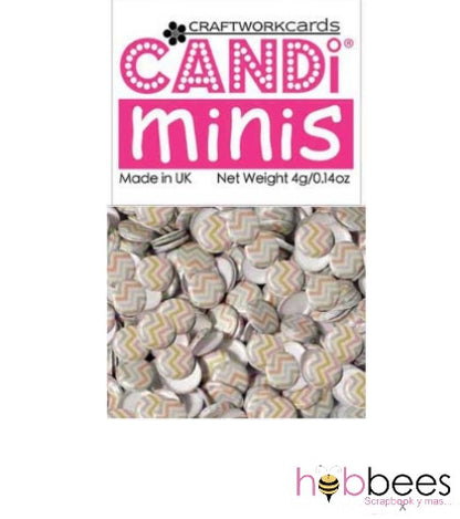 Sweet Pea Candi Minis Adornos / Embellishments Candi