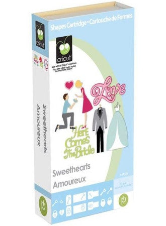 Sweethearts Cartridge / Cartucho Novios Descontinuado Cricut