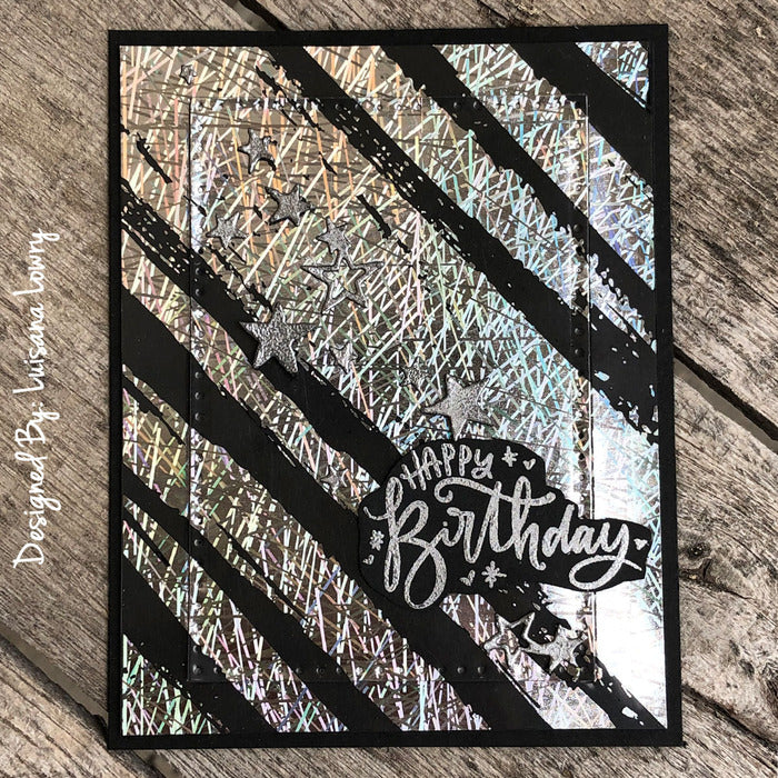 Brutus Monroe Silver Sketch Foil / Foil Garabatos Descontinuado iCraft