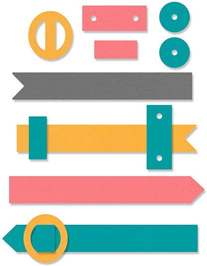 Bigz Book Closures Die / Suaje de Tapas para Libros Descontinuado Sizzix