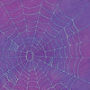 Halloween Spider Web Glitter Paper / Hoja de Cartulina Telaraña