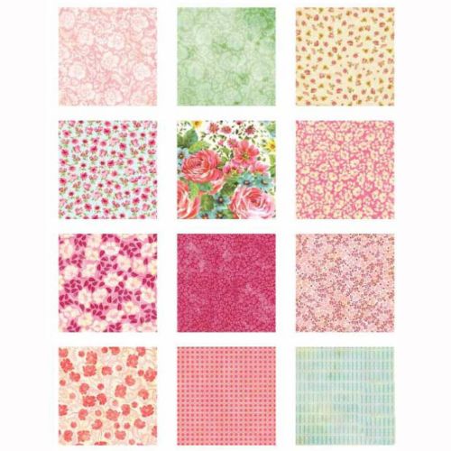 Floral Fair Paper Stack / Block de Papel Floral 180 Hojas Descontinuado DCWV