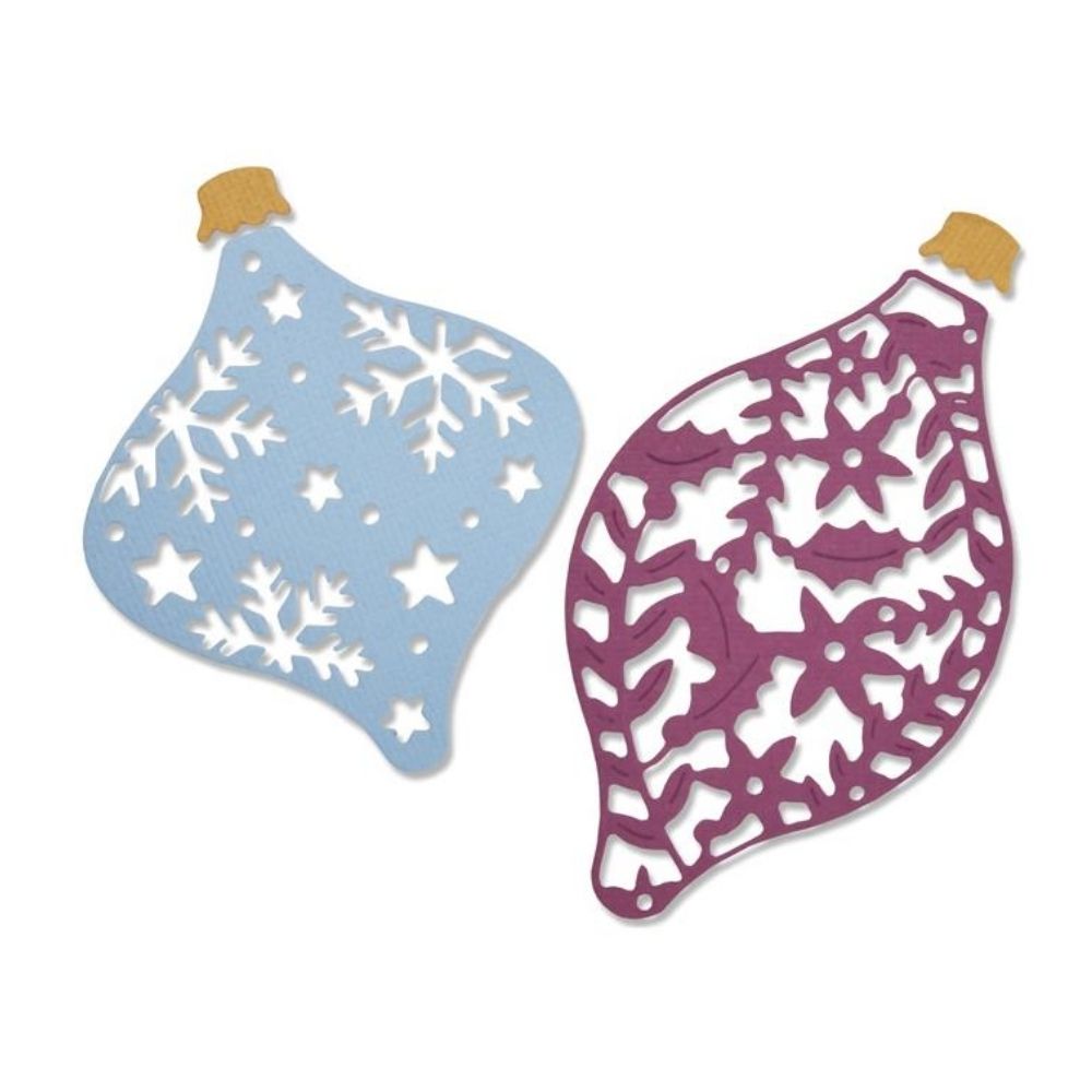 Thinlits Intricate Baubles Die / Suaje Esferas Navideñas Descontinuado Sizzix