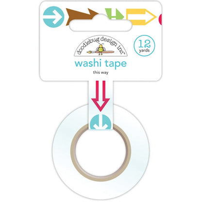 Cinta Adhesiva / Washi Tape This Way Descontinuado Doodlebug