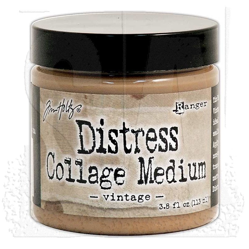Tim Holtz Distress Collage Medium Vintage / Gel para Collage Antigüo Descontinuado Ranger