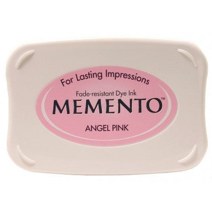 Angel Pink Memento / Cojín de Tinta para Sellos Rosa Tintas TSUKINEKO