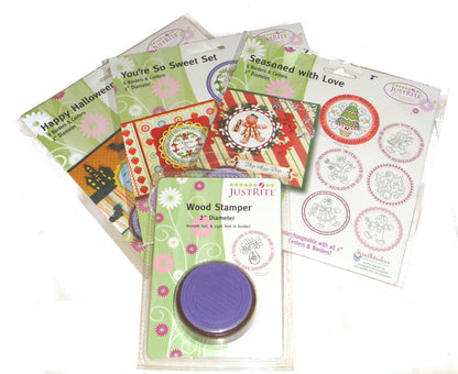 Stamping Circle 37 Piece Set / Set de Sellos Intercambiables Sellos JustRite