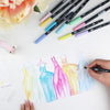 Marker Brush Pens Pastel Palette / Marcadores Acuarelables Colores Pastel
