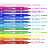 Twintone Rainbow Marker Set / Marcadores Doble Tono Arcoiris