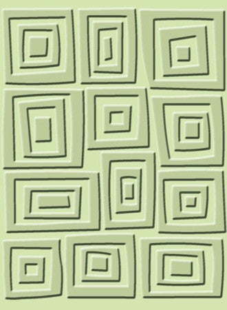 Embossing Folder Traffic Jam / Folder de Grabado Cuadros Descontinuado Cuttlebug