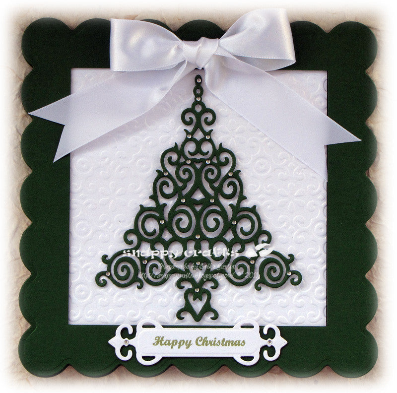 Suaje de corte Arbol de Navidad / Holiday Tree Die Descontinuado Spellbinders