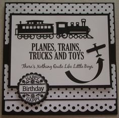 Suaje de Corte de Tren / Choo Choo DIES Descontinuado Cheery Lynn Designs