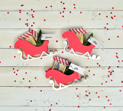Thinlits 3D Sleigh Die / Suaje de Trineo 3D Descontinuado Sizzix