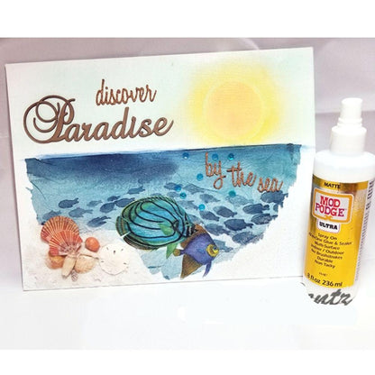 Mod Podge Ultra Matte / Sellador en Spray Mate Adhesivos / Pegamentos Plaid