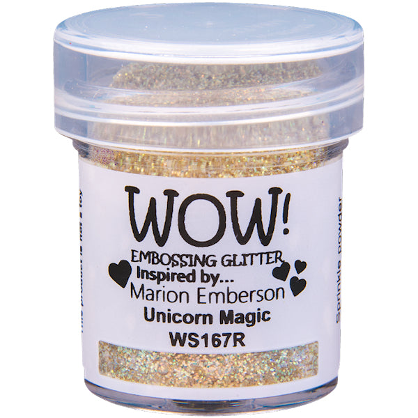 Unicorn Magic Embossing Powder / Polvo de Embossing Unicornio Descontinuado Wow!