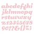 Sugar Cookie Alphabet Die / Suaje de Corte de Letras Descontinuado LifeStyle Crafts