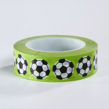 Football Soccer Washi Tape / Cinta Adhesiva de Fútbol Adhesivos / Pegamentos Doodlebug