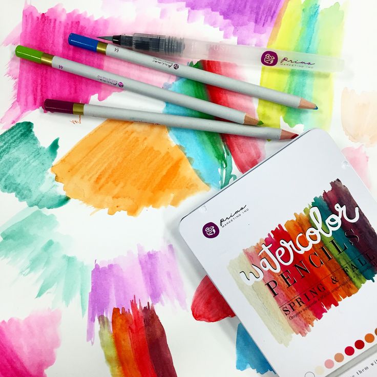 Watercolor Pencils / Lápices de Colores Acuarelables Descontinuado Prima Marketing