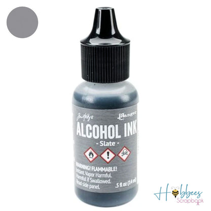 Tim Holtz Alcohol Ink Slate / Tinta al Alcohol Pizarra Tintas al Alcohol Ranger