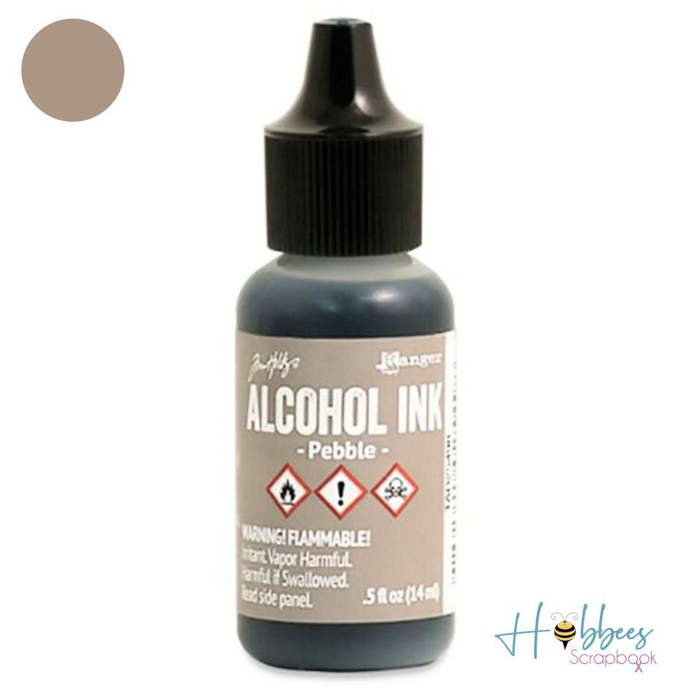 Tim Holtz Alcohol Pebble / Tinta al Alcohol Arena Tintas al Alcohol Ranger