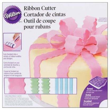 Ribbon Cutter Set / Rodillo para Cortar Fondant Repostería Wilton