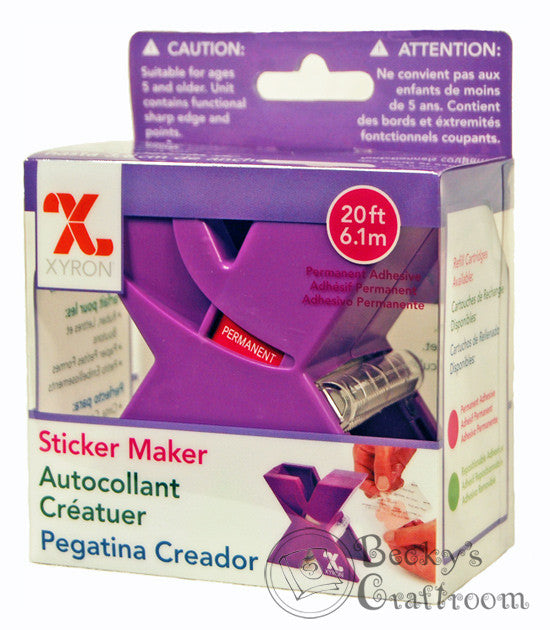 Sticker Maker / Creador de Estampas Máquinas Xyron